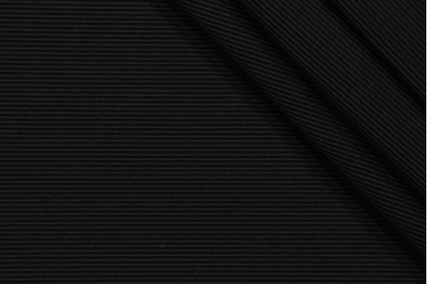 Scalamandre Tivoli Ottoman Decorator Fabric in Black