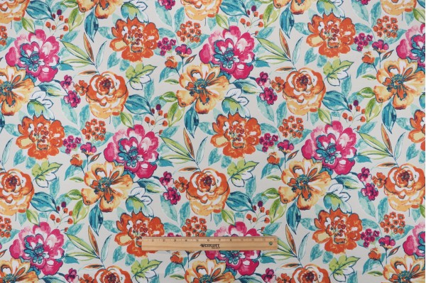 Bryant Fabrics Nikolette Printed Polyester Outdoor Fabric in Summer 