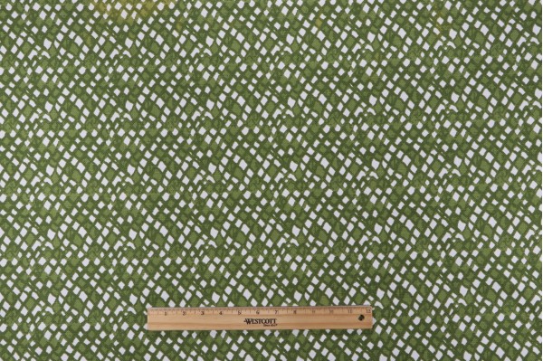 Lacefield Nova Printed Cotton Blend Drapery Fabric in Herb 