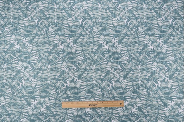 Click for Lacefield Fern Printed Cotton Blend Drapery Fabric in Eucalyptus  Lacefield Fern Printed Cotton Blend Drapery Fabric in Eucalyptus