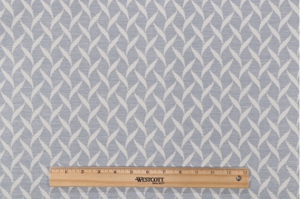 1 Yard Jumeirah Woven Outdoor Fabric in Bay Blue