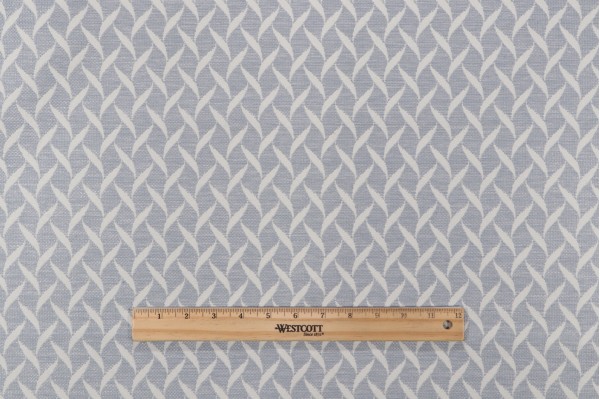 1 Yard Jumeirah Woven Outdoor Fabric in Bay Blue