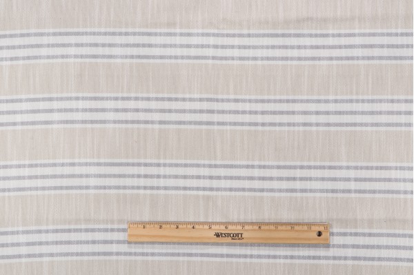 1 Yard Valdese Weavers Landsdowne Woven Outdoor Fabric in Stoneware