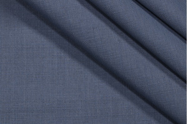 Solartex Woven Outdoor Fabric in Steel Blue