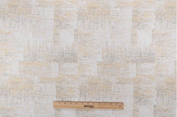 Crypton High Performance Woven Chenille Upholstery Fabric in Candlelight