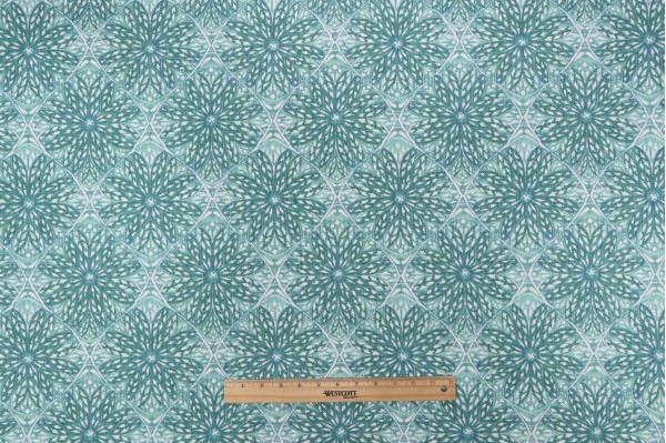 Click for 1 Yards Lacefield Chella Printed Cotton Blend Drapery Fabric in Basil Lacefield Chella Printed Cotton Blend Drapery Fabric in Basil