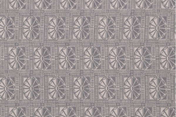 Lacefield Hicks Printed Cotton Drapery Fabric in Limestone