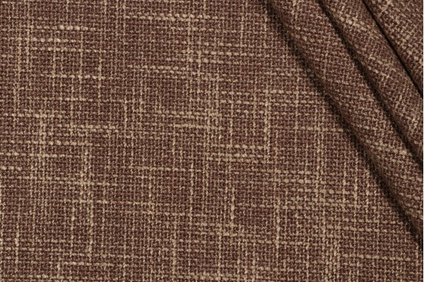 Scalamandre Baltimora Woven Chenille Upholstery Fabric in Mocha