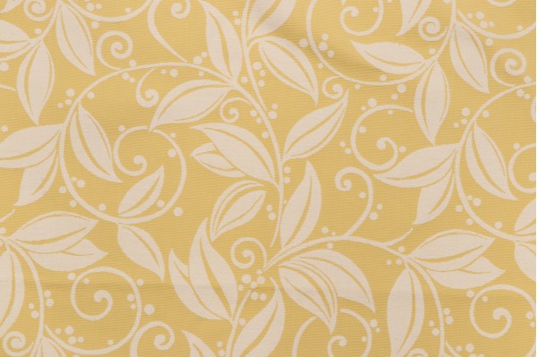 Fonthill Gigi Damask Decorator Fabric in Jaune