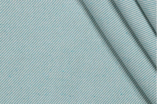 Jake Woven Decorator Fabric in Aqua