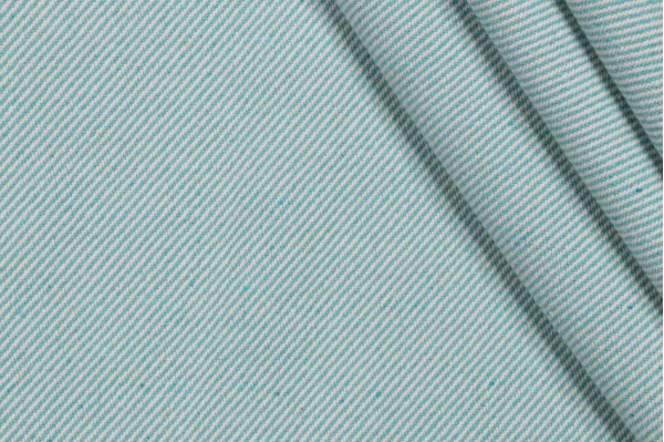 Jake Woven Decorator Fabric in Aqua