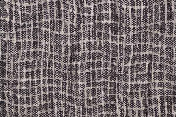 Scales Woven Upholstery Fabric in Navy