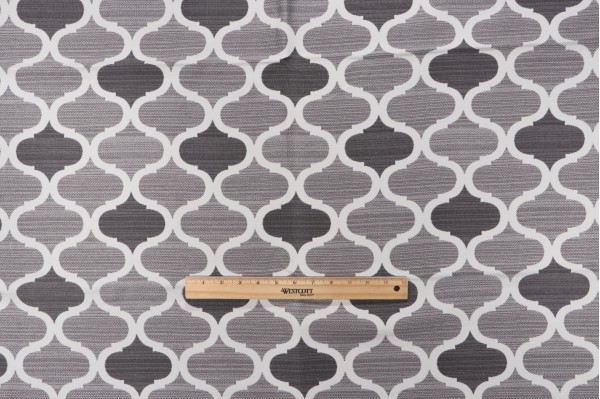 Bella Dura Infinity Woven Polyolefin Outdoor Fabric in Graphite