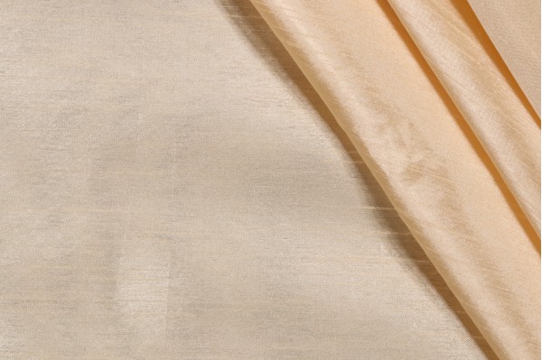 Scalamandre Semi-Sheer Silk Drapery Fabric in Buttermilk