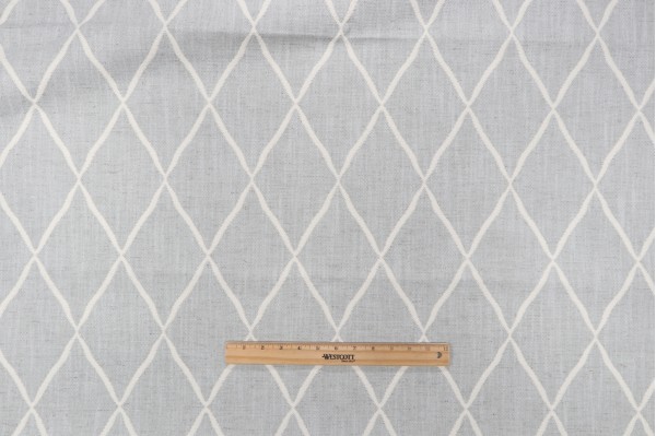 Click for 1.38 Yards Diamond Woven Upholstery Fabric in Mist Diamond Woven Upholstery Fabric in Mist