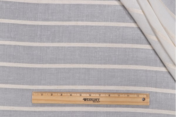 Baja Sheer Drapery Fabric in Natural