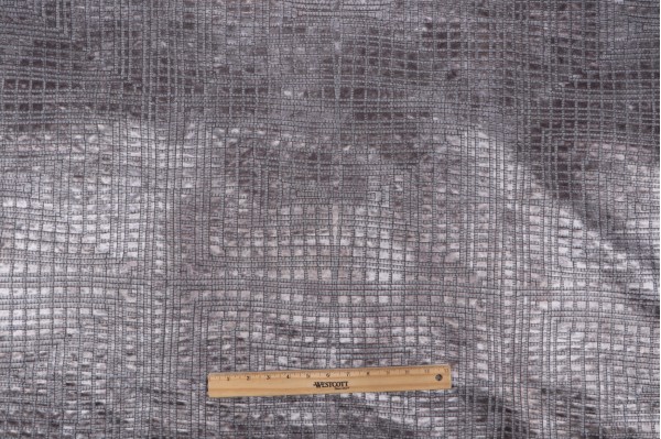 Click for 6.5 Yards Josey Embroidered Decorator Fabric in Slate Blue Josey Embroidered Decorator Fabric in Slate Blue