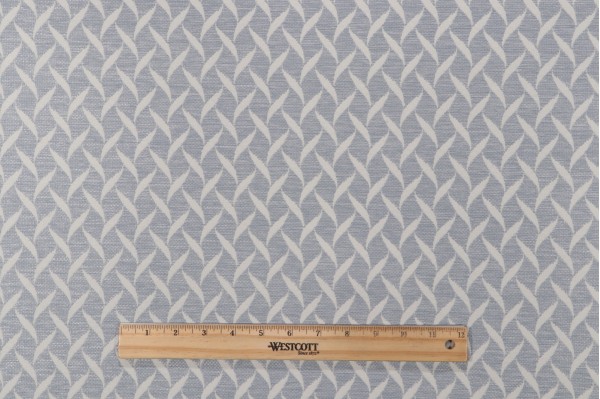 Click for 7 Yards Pozzi Arturo Jumeirah Woven Outdoor Fabric in Bay Blue Pozzi Arturo Jumeirah Woven Outdoor Fabric in Bay Blue