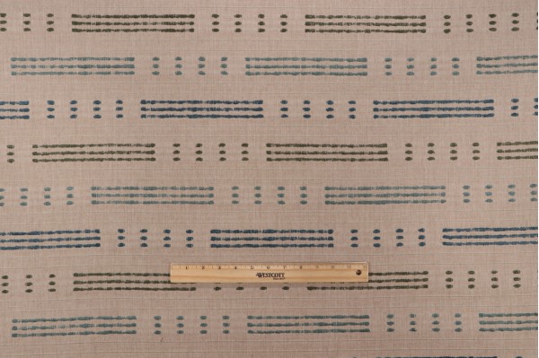 Archer Woven Upholstery Fabric in Indigo