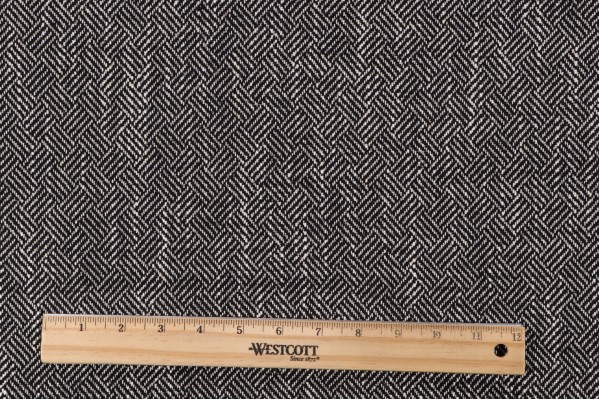 Becker Woven Chenille Upholstery Fabric in Domino