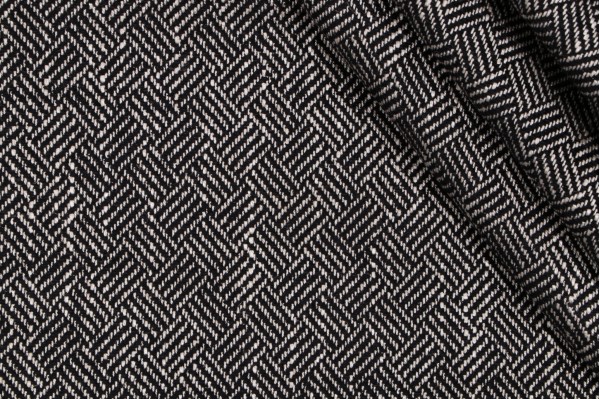 Becker Woven Chenille Upholstery Fabric in Domino