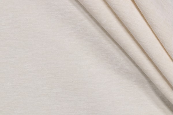 Susie Woven Chenille Upholstery Fabric in Ivory
