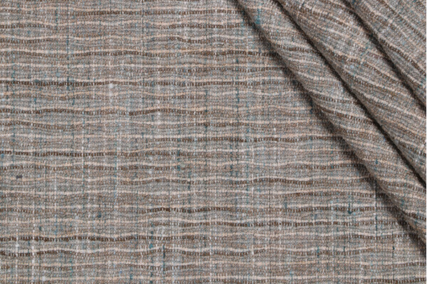 Richloom Battini Woven Upholstery Fabric in Water 