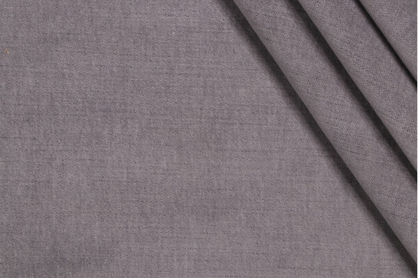 Richloom Nora Velvet Upholstery Fabric in Pewter 