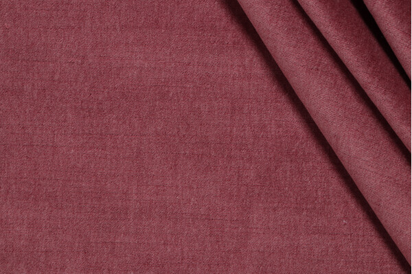 Richloom Nora Velvet Upholstery Fabric in Cerise 