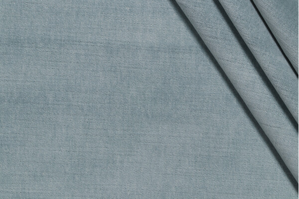 Richloom Nora Velvet Upholstery Fabric in Aquamarine 