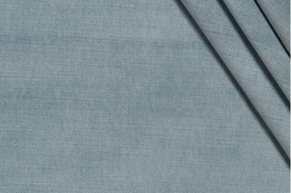 Richloom Nora Velvet Upholstery Fabric in Aquamarine 