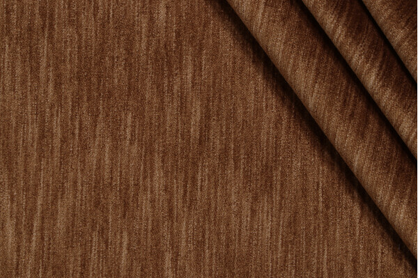 Richloom Monique Velvet Upholstery Fabric in Bronze 