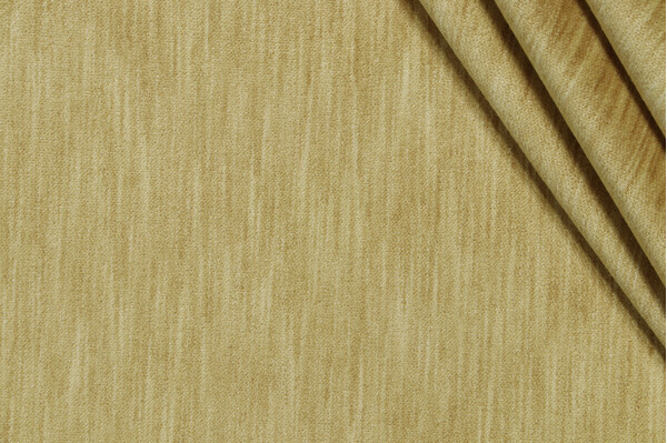 Richloom Monique Velvet Upholstery Fabric in Citrine 