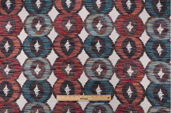 Richloom Costume Woven Chenille Upholstery Fabric in Orchard 