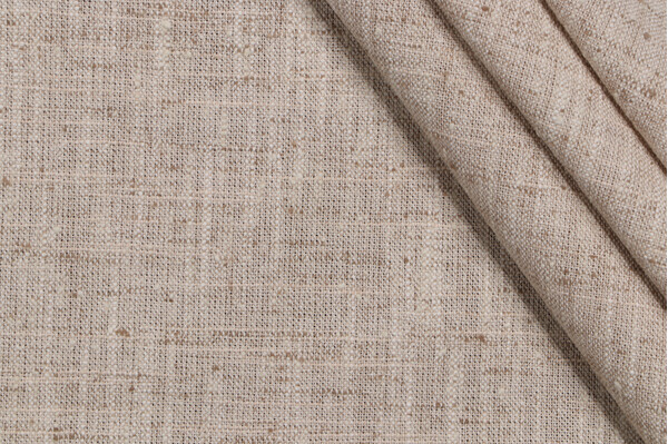 Sample of Richloom Mackenzie Woven Decorator Fabric in Linen 