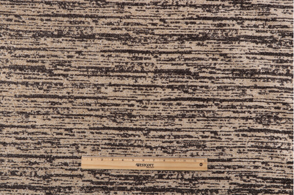 Richloom Monde Woven Chenille Upholstery Fabric in Brindle 