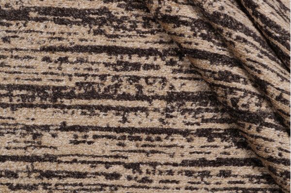 Richloom Monde Woven Chenille Upholstery Fabric in Brindle 
