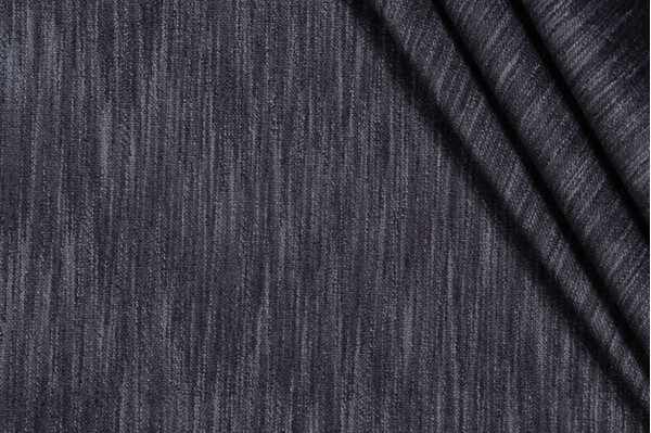 Sample of Richloom Monique Velvet Upholstery Fabric in Midnight 