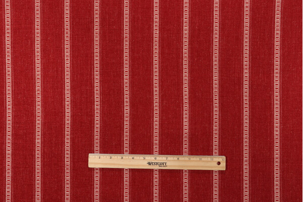 PK Lifestyles Rancho Stripe Woven Chenille Upholstery Fabric in Bandana 
