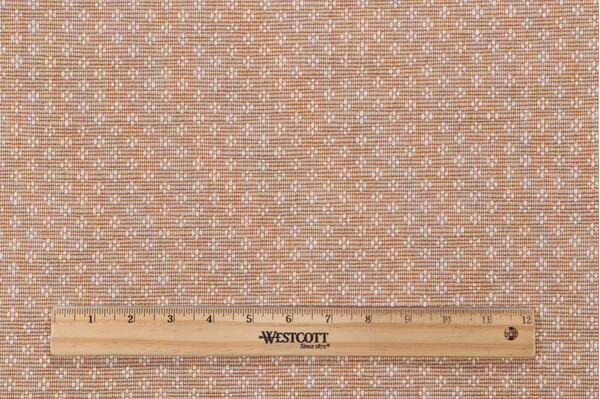 PK Lifestyles Bay Leaf Woven Upholstery Fabric in Saddle 