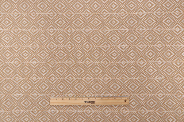 Sample of PK Lifestyles Diamante Woven Chenille Upholstery Fabric in Gold 