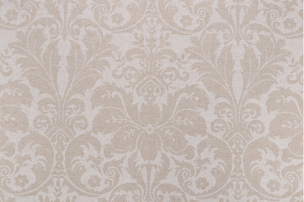 Lacefield Charlotte Printed Cotton Blend Drapery Fabric in Chalk 