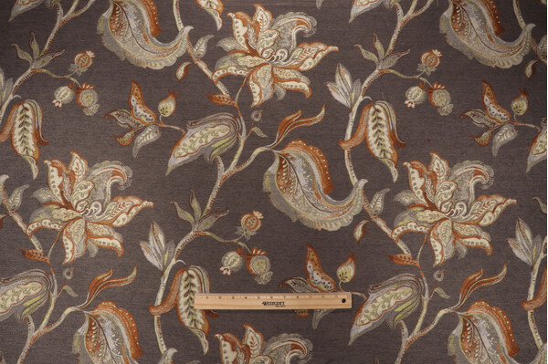 Fritz Tapestry Upholstery Fabric in Multi Caramel