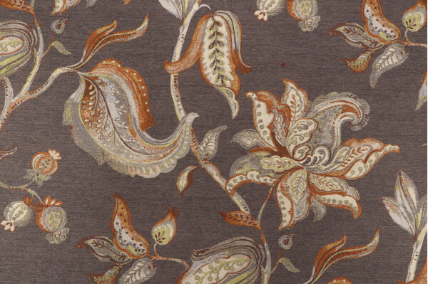 Fritz Tapestry Upholstery Fabric in Multi Caramel