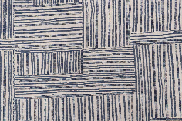 Circa 1801 Quinn Woven Chenille Crypton Home Finish Upholstery Fabric in Indigo