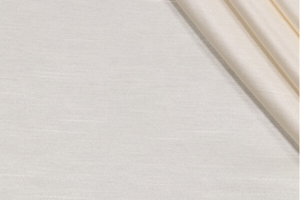 Shauna Woven Drapery Fabric in Cream