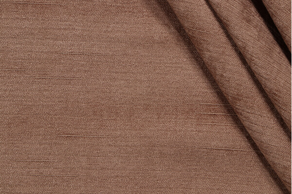 Bergamo Woven Chenille Upholstery Fabric in Latte