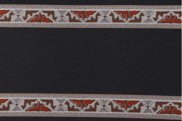 Davila Woven Upholstery Fabric in Charcoal