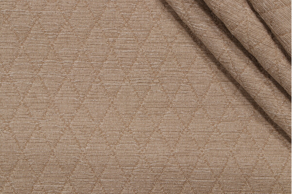 Debut Chenille Matelasse Upholstery Fabric in Granite