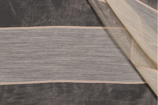 Elsie Sheer Drapery Fabric in Cream